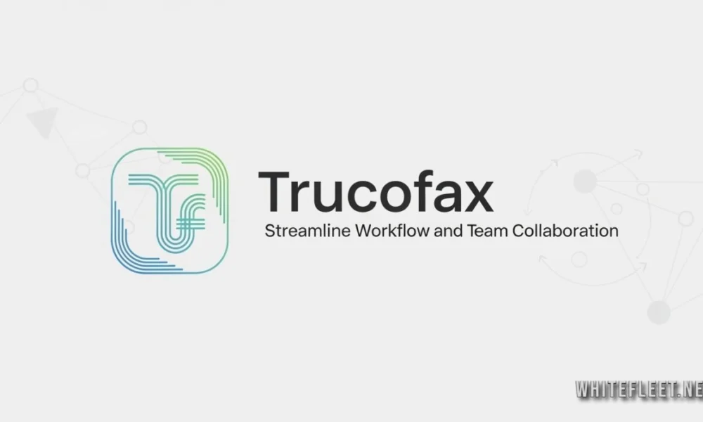 Trucofax platform dashboard showing team collaboration features