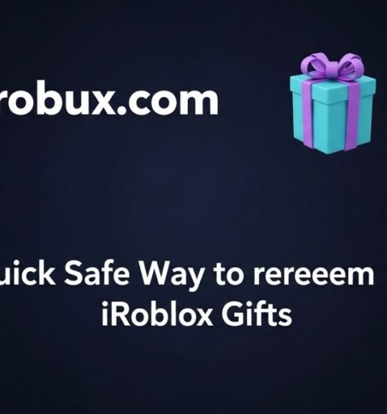irobux.com redeem dashboard showing Robux redemption process