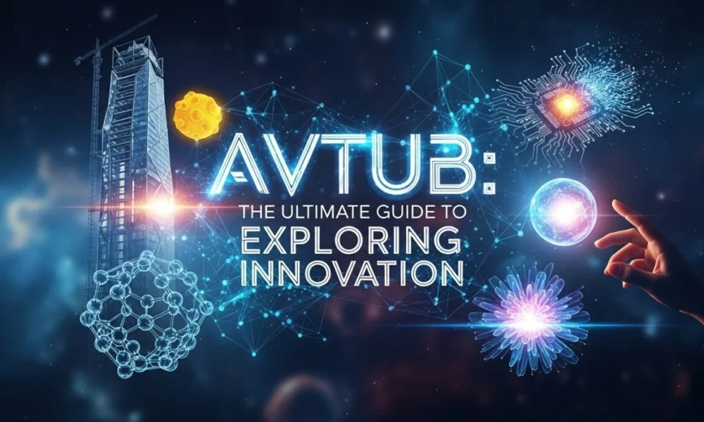 Avtub platform dashboard showing analytics, collaboration tools, and content creation features for digital productivity