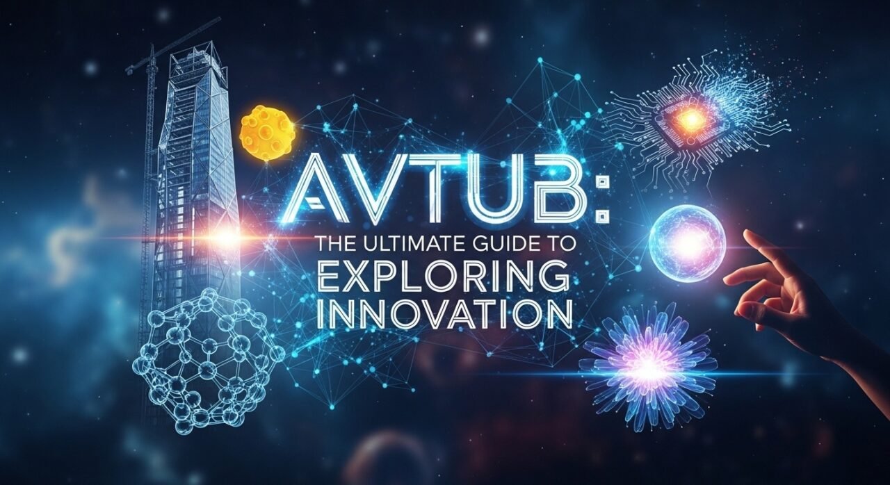 Avtub platform dashboard showing analytics, collaboration tools, and content creation features for digital productivity