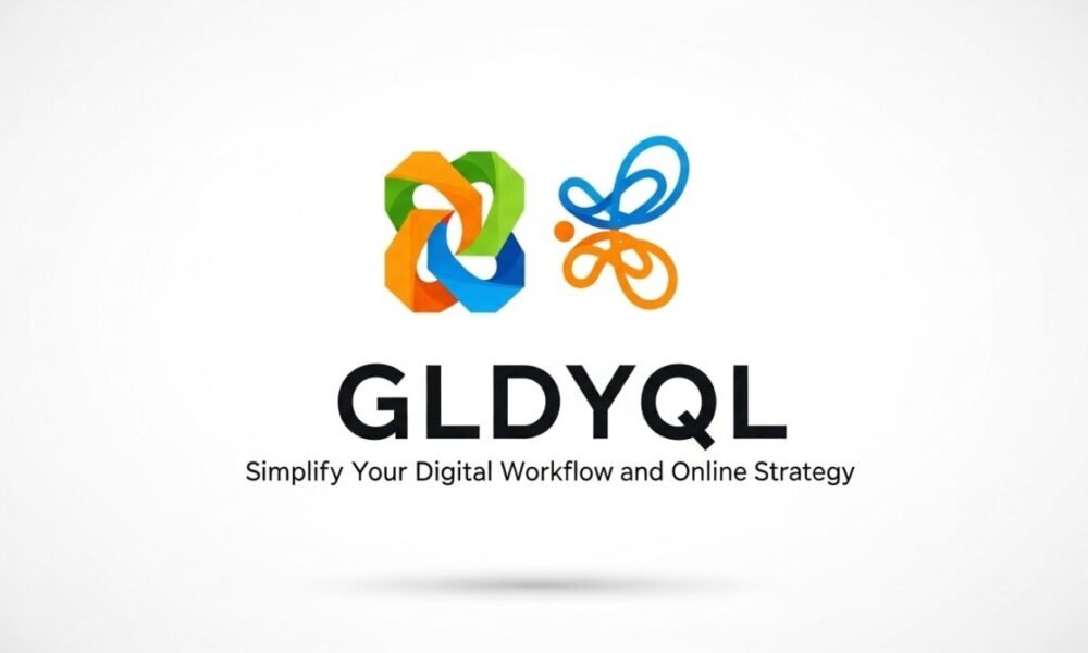 Digital creator using Gldyql platform to manage projects, streamline workflow, and enhance online presence