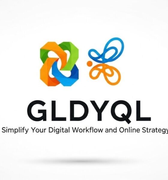 Digital creator using Gldyql platform to manage projects, streamline workflow, and enhance online presence