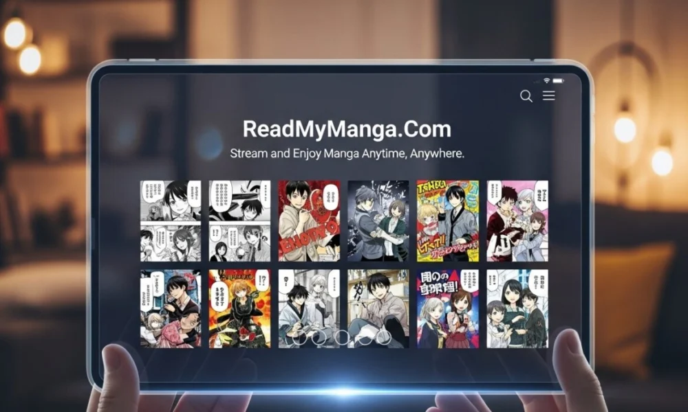 Readers enjoying digital manga on ReadMymanga Com platform
