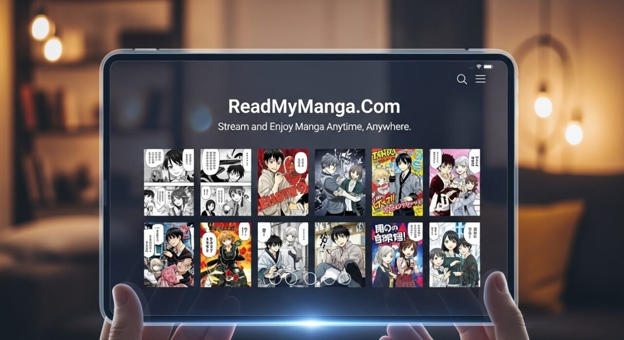 Readers enjoying digital manga on ReadMymanga Com platform