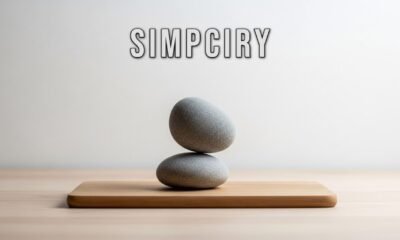 A serene, organized home workspace representing the simplicity and clarity of the Simpciry lifestyle.